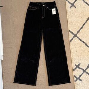 Good American Good Skate Flocked Denim - 34” inseam